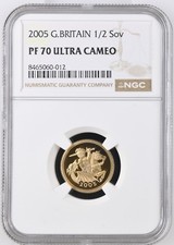 2005 G. Britain Half Sov 1/2