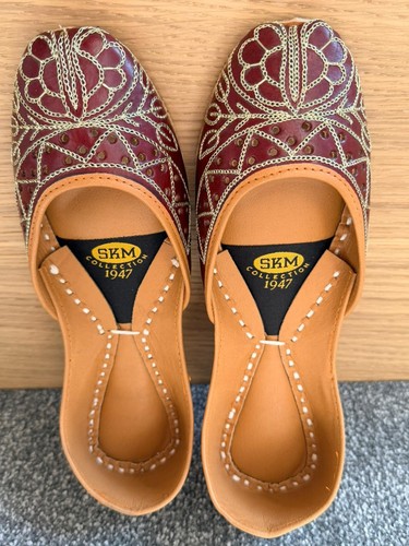 Leather punjabi jutti khussa - leather,