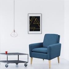 Modern Accent Fabric ArmChair