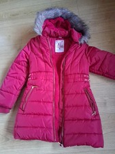 TU Girls Red Coat Age 9-10