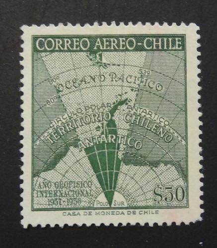 Chile c214 air mail - #c214,,