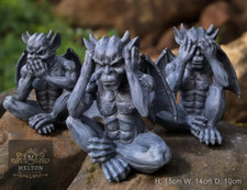 3 Resin Mythical Gargoyle