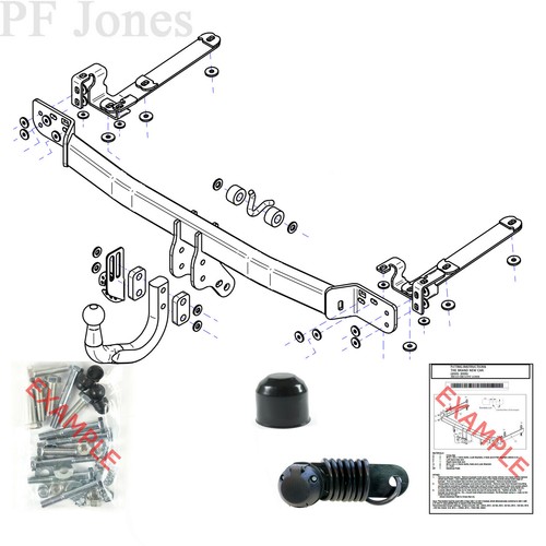 Tow trust towbar for - towbar, honda