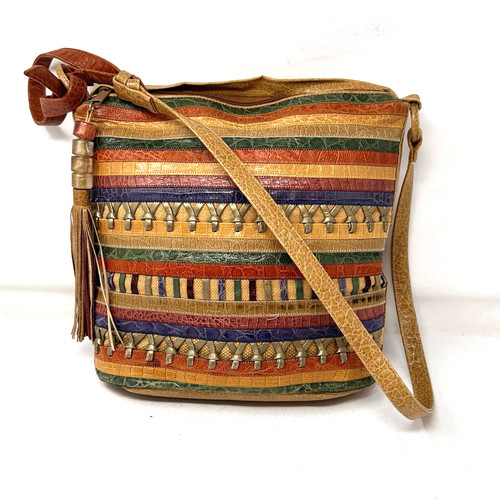 Vtg sharif designer leather - sharif,