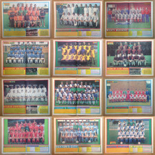 Tiger Comic Magazine Football Team Squad Line Up Centre Page Pictures - Various