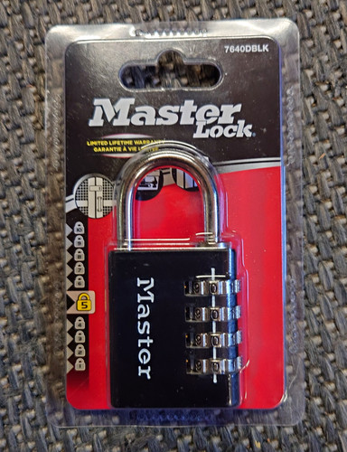 Master lock 7640dblk - master,
