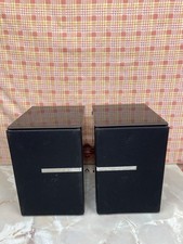 Goodmans Micro14651 Black Bookshelf Speakers X2 Used Tested 4ohms