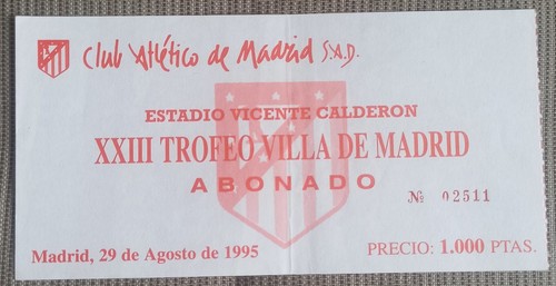 Ticket atlético madrid - atlÉtico,
