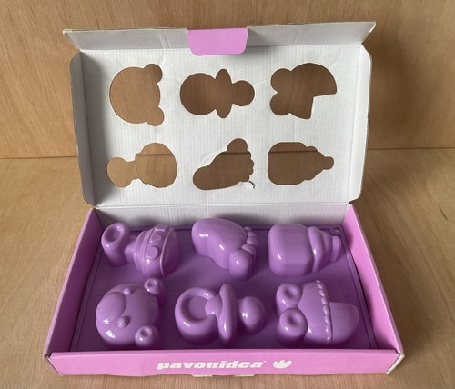 Baby silicone mould candle wax - baby,