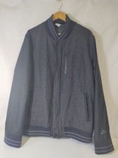 mens Vintage Nike Sportswear Tech Wool Destroyer Varsity Bomber Jacket Size XL