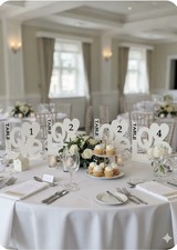 Wedding Day table numbers
