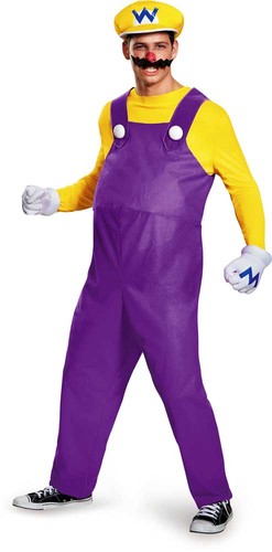 Nintendo wario deluxe adult - nintendo,