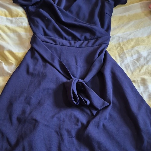 Quiz navy tie waist - navy,