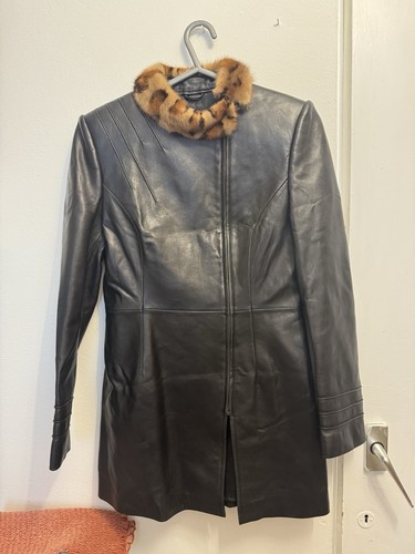 Vintage real lambskin long - vintage,