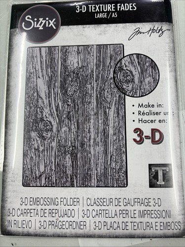 Sizzix tim holtz - 3-d, texture