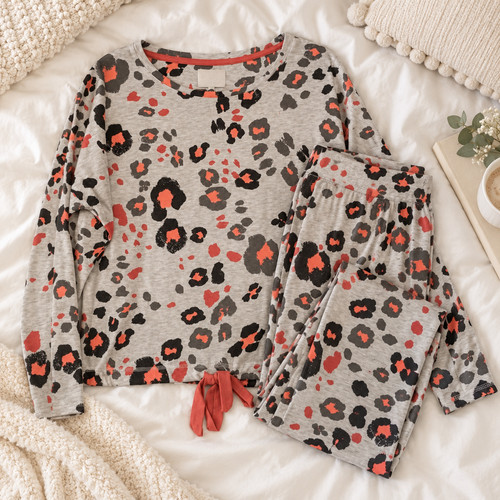 Next ladies grey and coral - next,