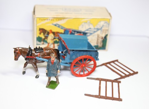 Britains farm tumbrel cart - tumbrel,