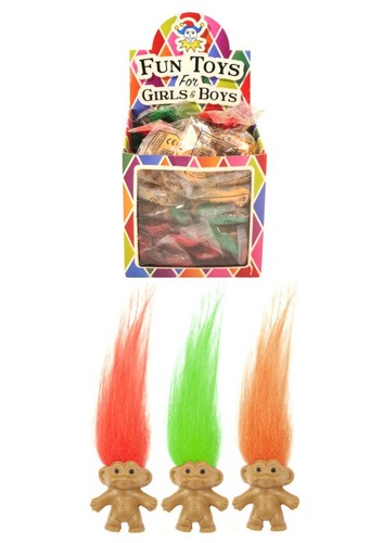 Mini troll pencil - troll, with
