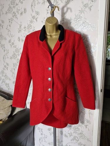 Walkloden wool red jacket - ,