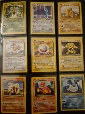 Pokemon Cards Base Set 1999