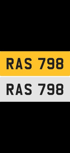 Cherished personalised car - cherished,