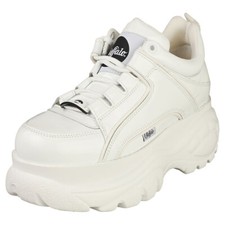 Buffalo 1339-14 2.0 V Womens Platform Trainers in White