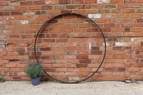 Large antique cast iron cart - iron,