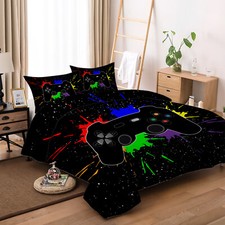3D Game Playstation Duvet Cover Set Bedding Set Single Double King Pillowcases
