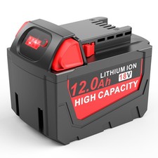 12.0Ah For Milwaukee 18V