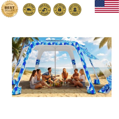 Adjustable height beach tent - adjustable,