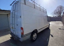Transit lwb high top  heavy duty roof rack and ladder