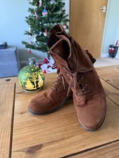 Gabor Suede Tan Ankle Boots