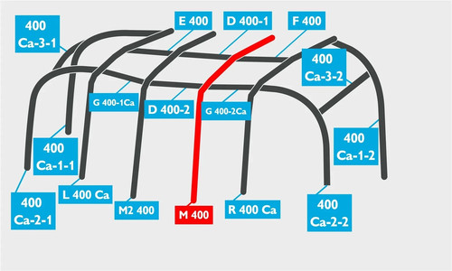 400 air pole for - pole, kampa