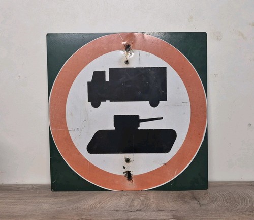 Vintage road sign - road,