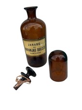 Antique Label Under Glass