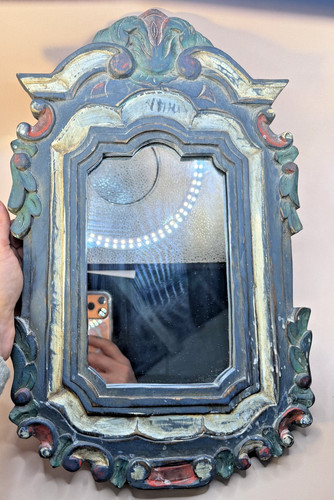 Vintage carved polychrome - vintage,
