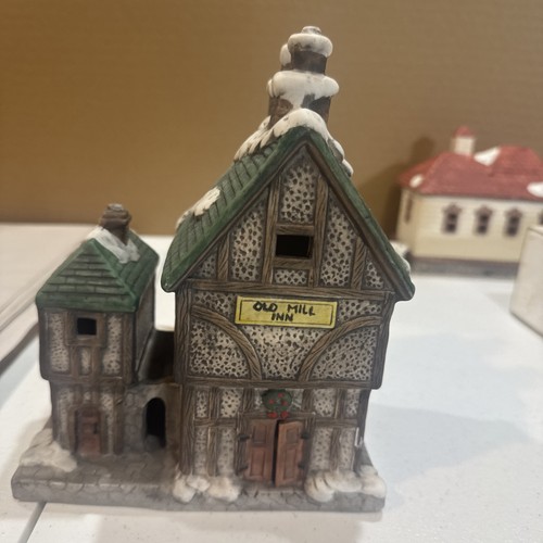 Old world village illuminated - old,