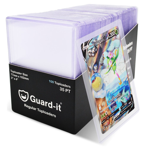 Guard clear toploaders hard - clear,
