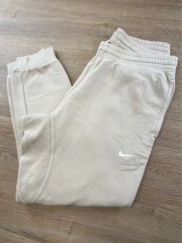 Nike beige fleece joggers - fleece,