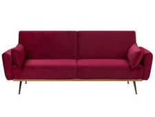 3 Seater Sofa EINA Burgundy