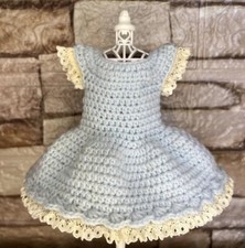 Crochet Handmade Dress Blue