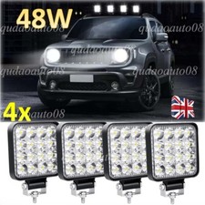 4x LED Work Light SPOT Lights