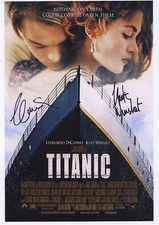 Titanic Movie Poster signed