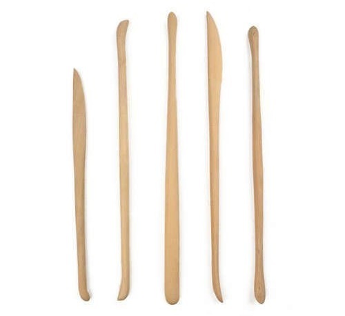 Micro boxwood pottery tools - pottery,