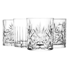 RCR Crystal 340ml Mixology Whisky Glasses Set Water Tumblers Set