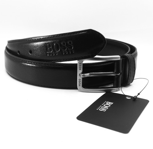 Hugo boss black - black, leather