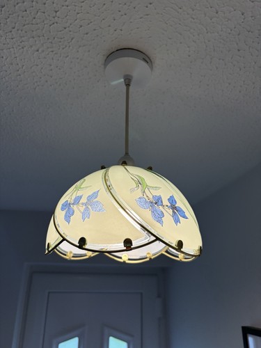 Vintage glass ceiling - glass, light