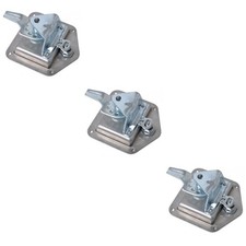  Set of 3 Stainless Steel