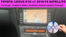 Toyota & Lexus Navigation DVD 2018 E1G | Gen 3 & 5 | Europe Map Disc TNS 600/700