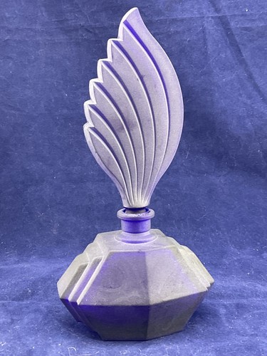 Cobalt blue glass - , with